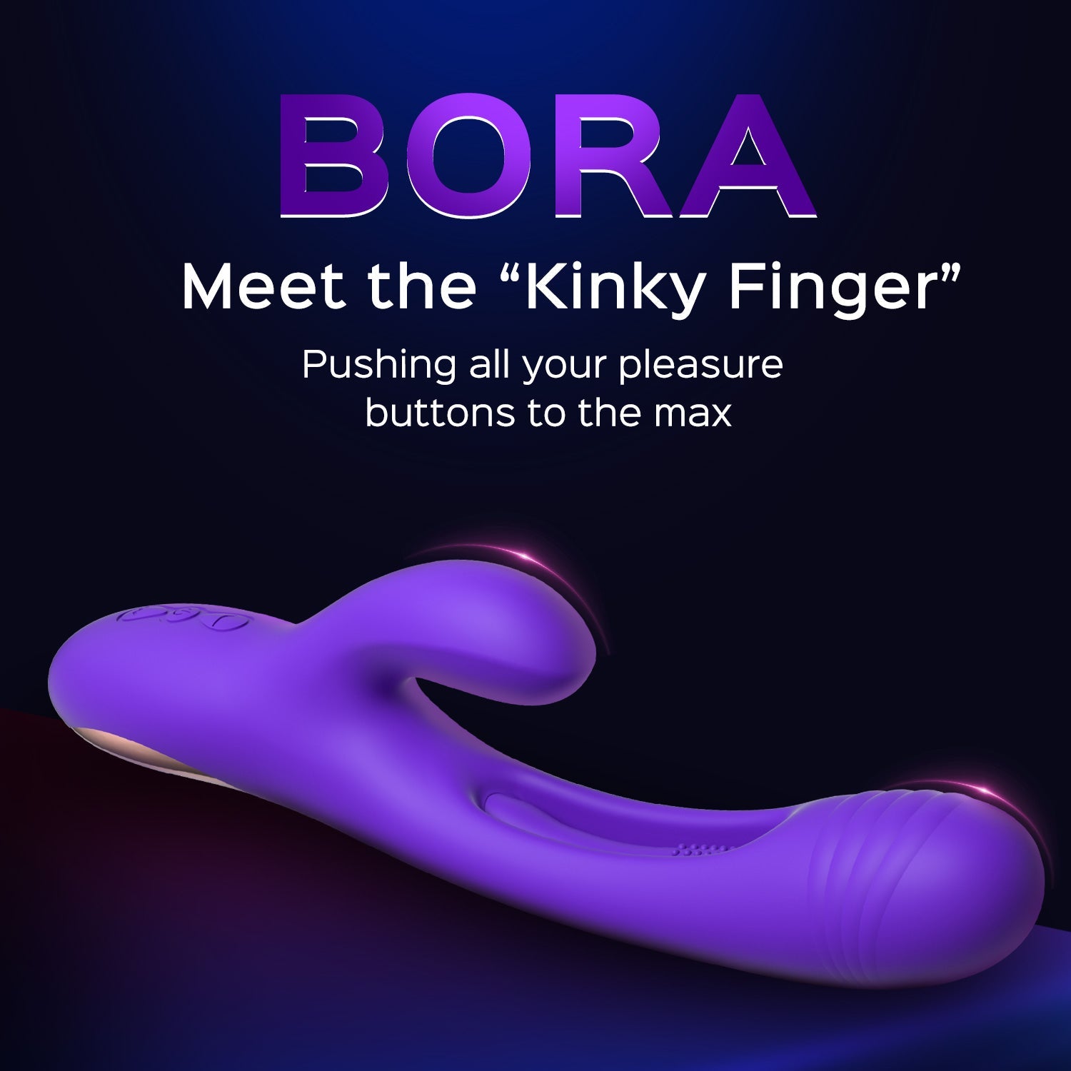 Bora - Rabbit Tapping G-spot Vibrator 