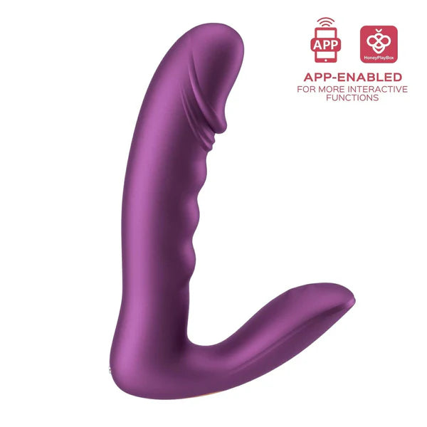 Rora 2 - Pressure Sensing App-Controlled Rotating G-Spot Vibrator & Clitoral Stimulator