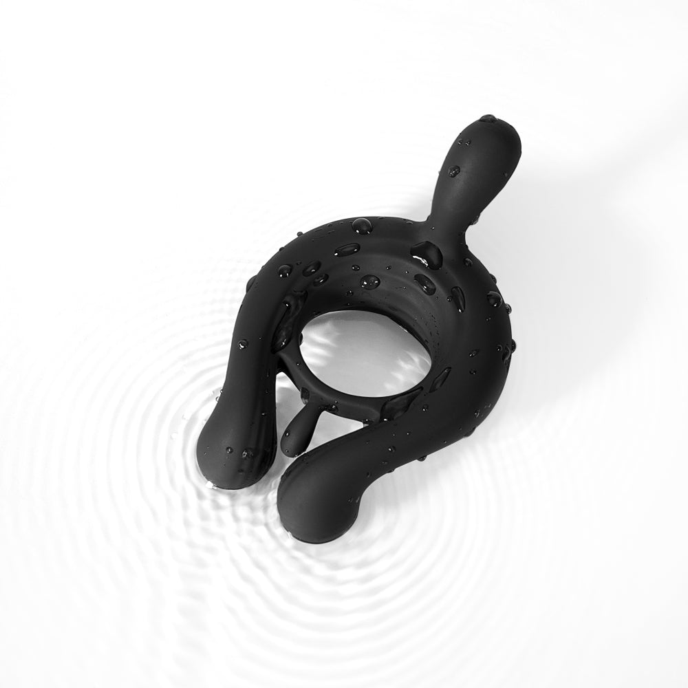 Kairos - Vibrating Cock Ring with 3 Bullets