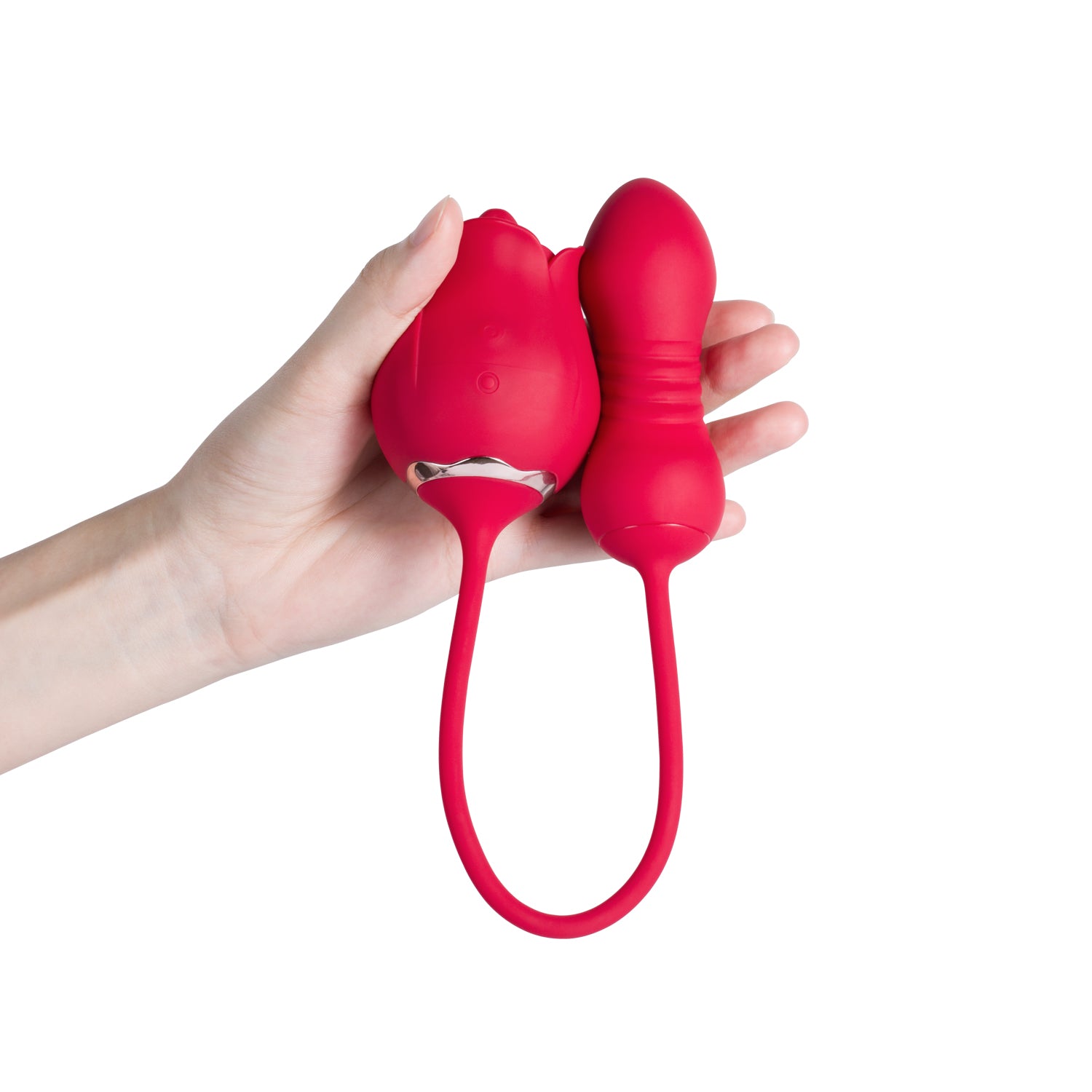 Fiona Plus – Rose Clit Licking Stimulator & Thrusting Egg