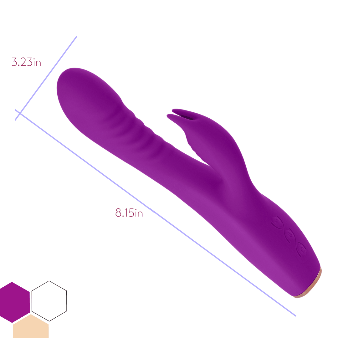 Conejito Hipnótico - Vibrador Doble