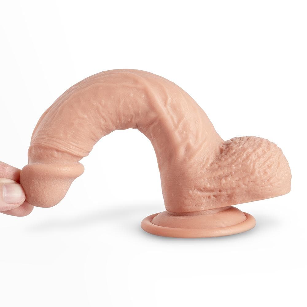 Dene - Realistischer Saugnapfdildo 6,5 Zoll