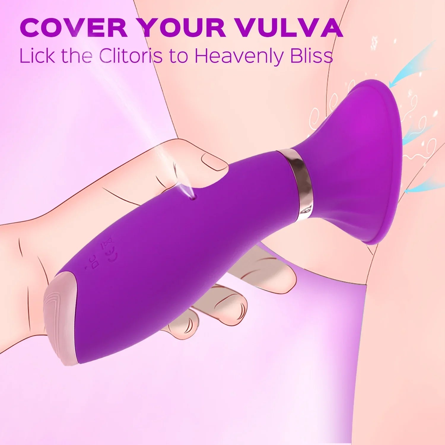 Seducción - Vibrador Succión Estimulación