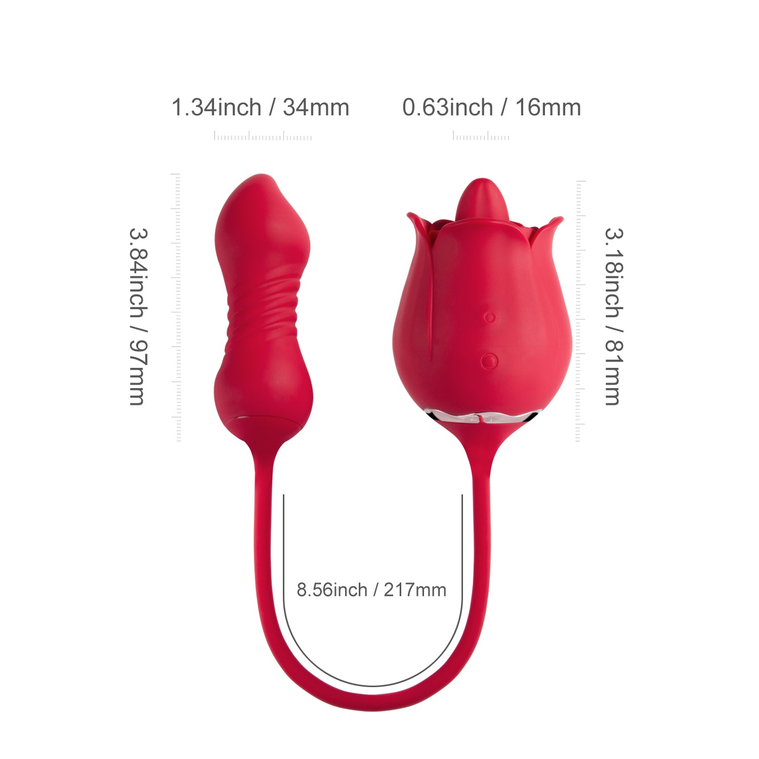 Fiona Plus – Rose Clit Licking Stimulator & Thrusting Egg